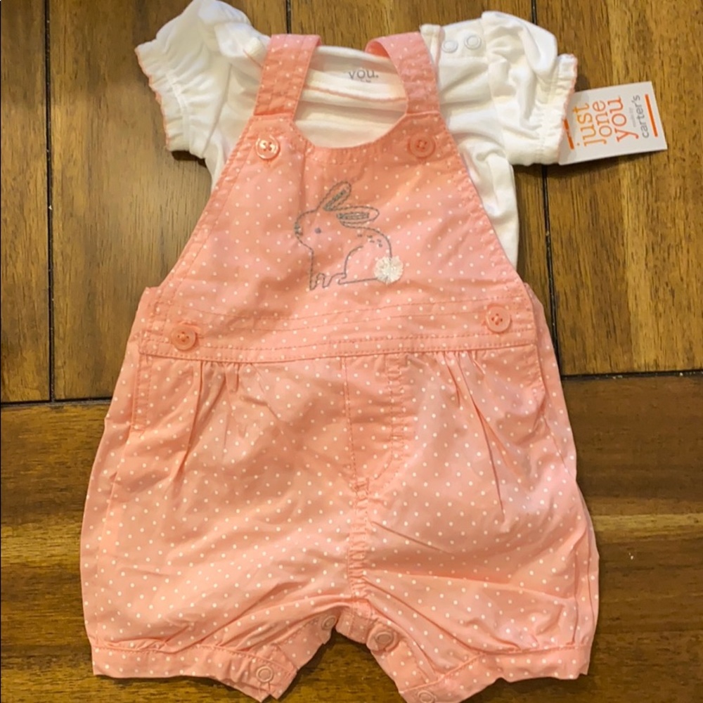 Bunny overall set